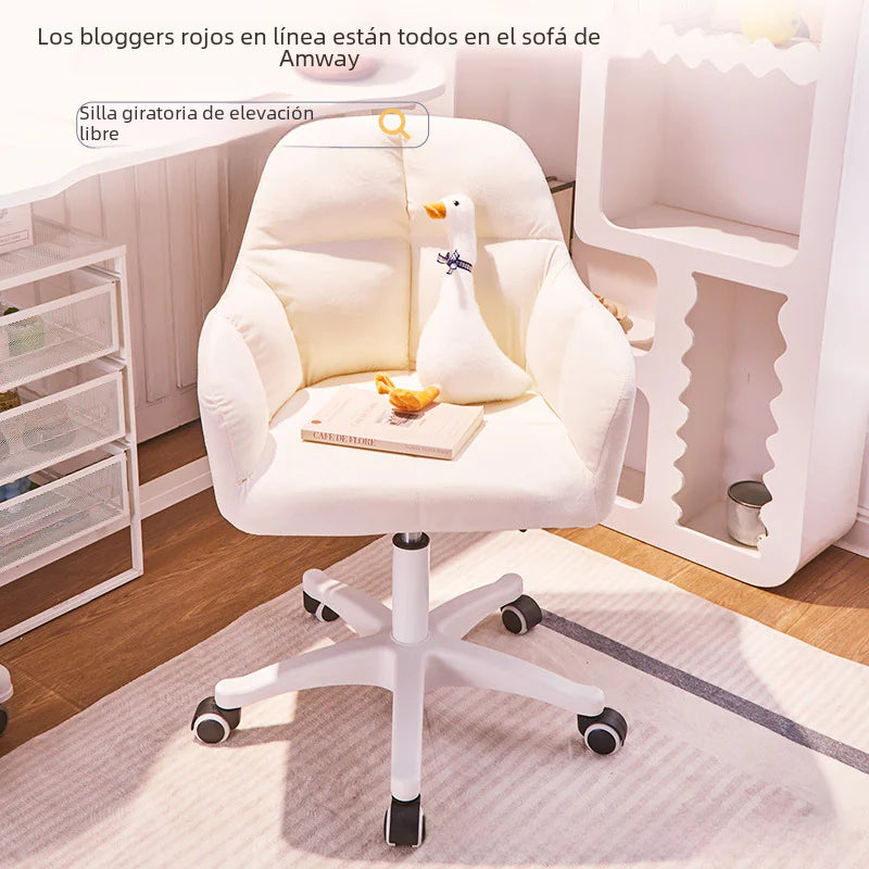 Comfortable Study Chair with Backrest for Home Use