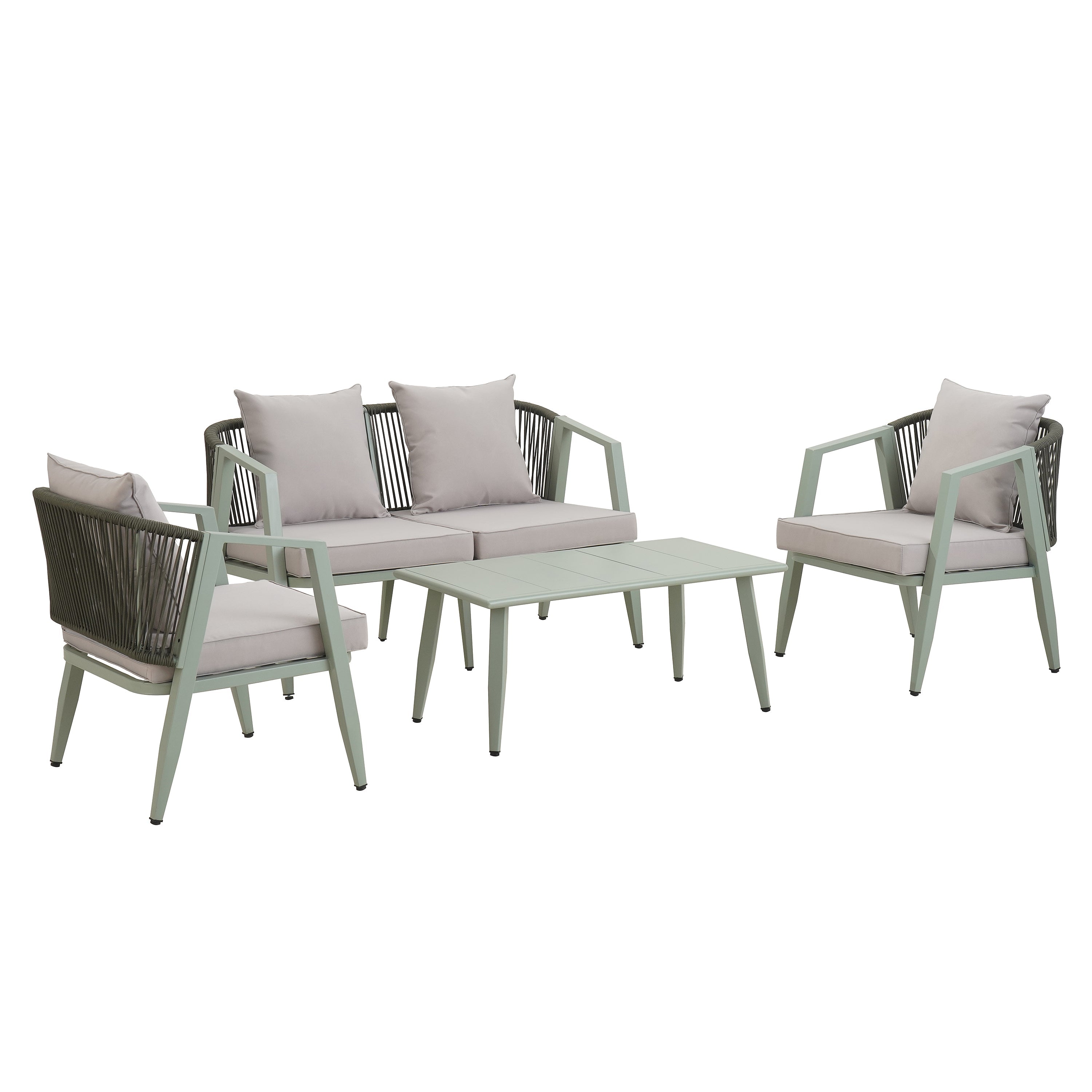 Durable and Comfortable Outdoor Seating Set,Suitable for Patios,