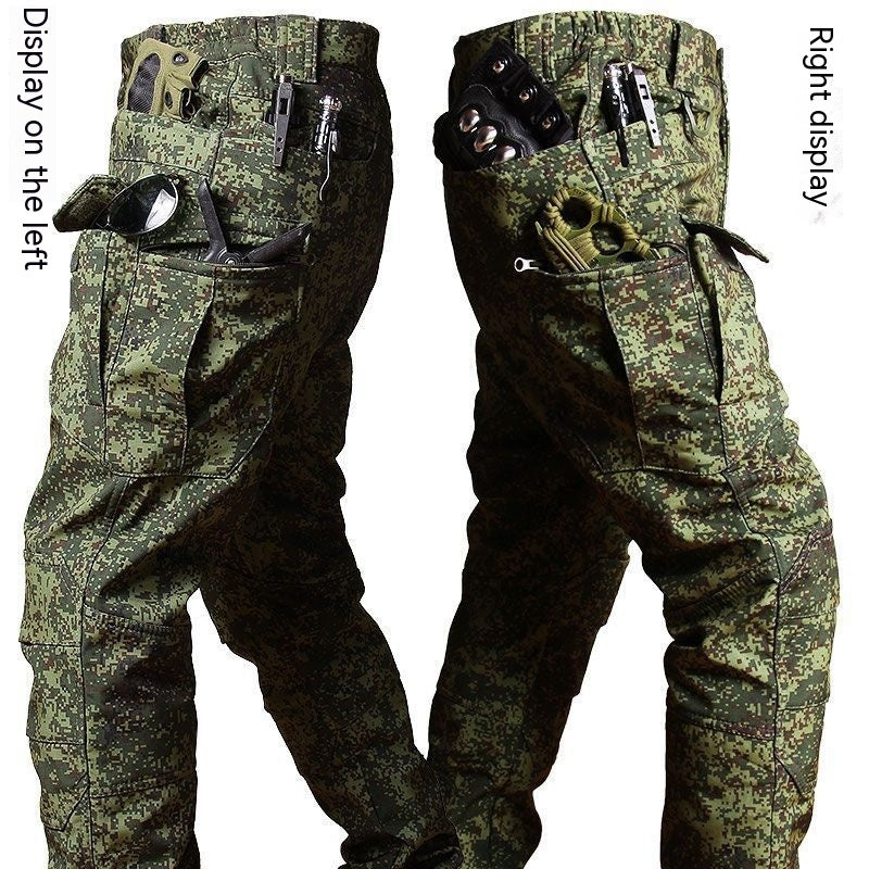 Green Camouflage Charging Clothing for Men
