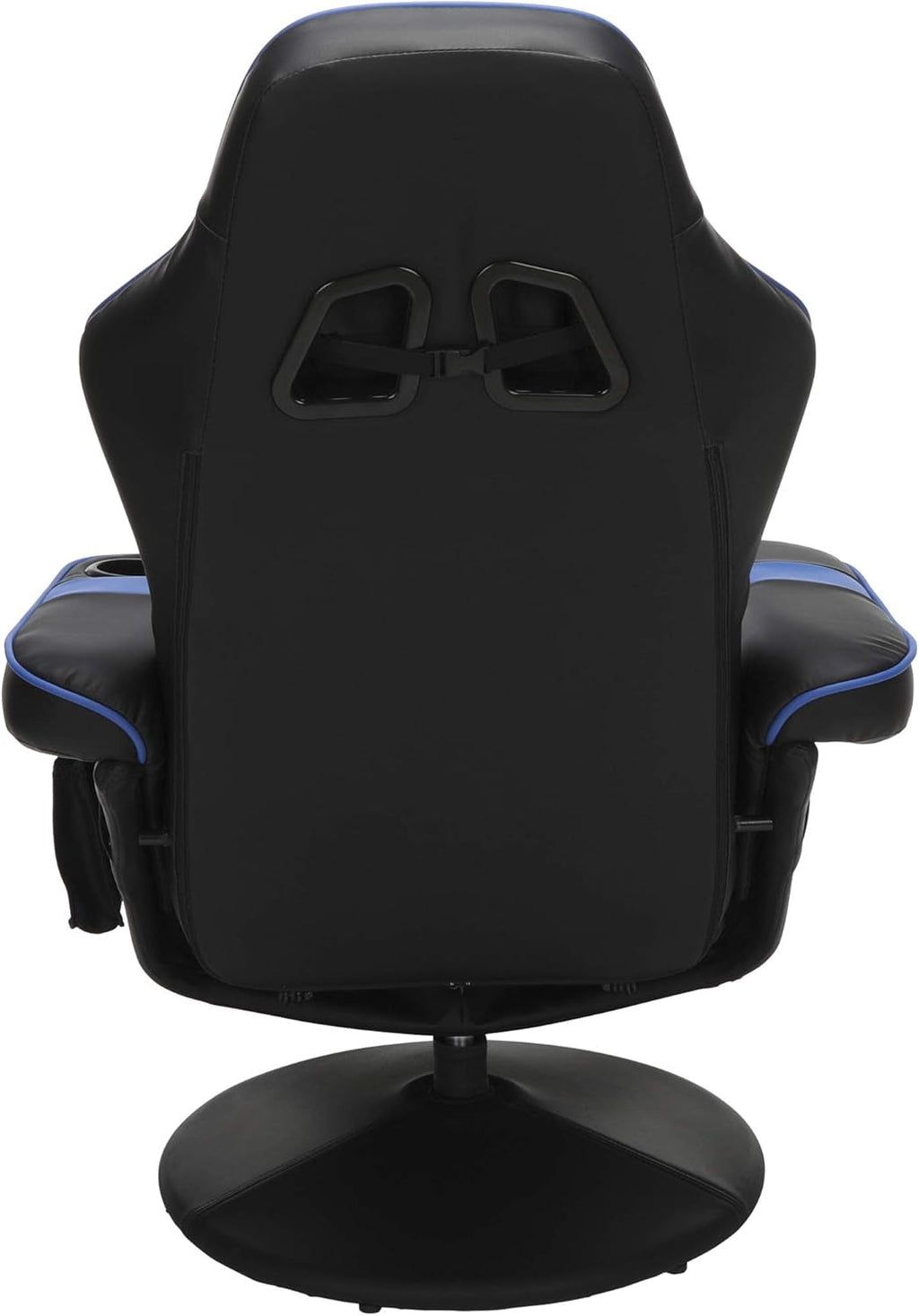 Blue 900 Gaming Recliner With Adjustable Leg Rest Cupholder