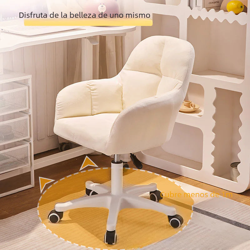 Comfortable Study Chair with Backrest for Home Use