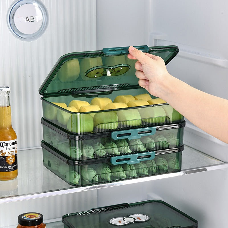 Dumpling Box Freezer Safe Storage Container