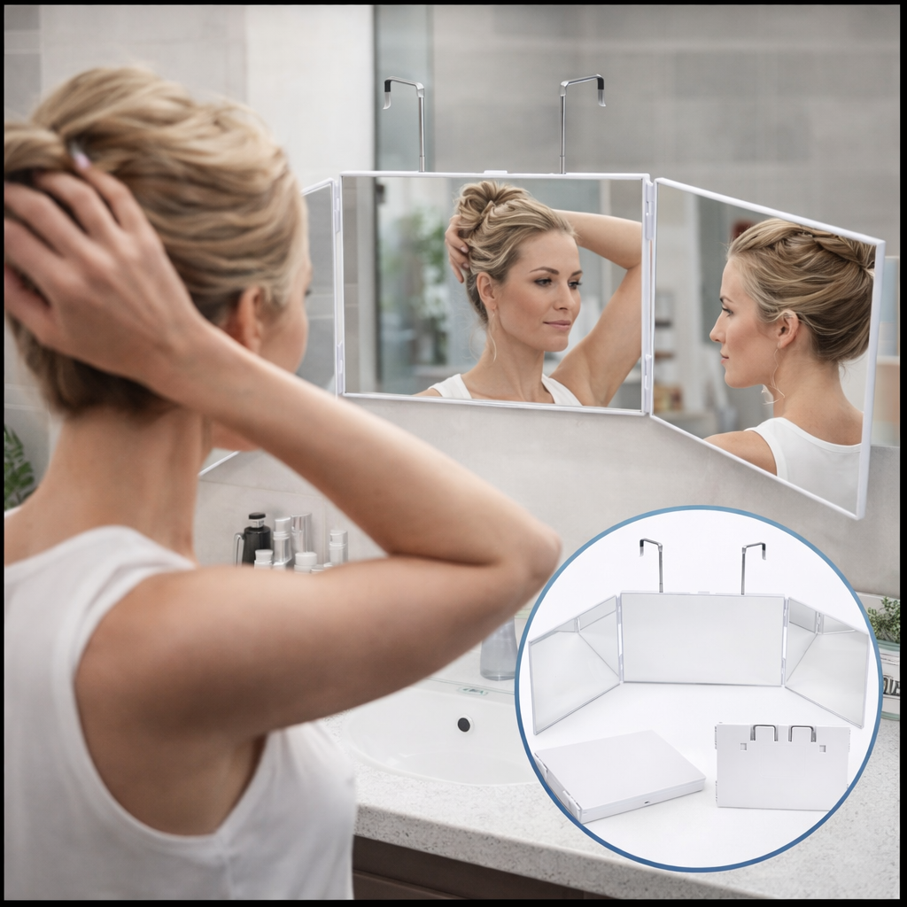 LED Folding Makeup Mirror