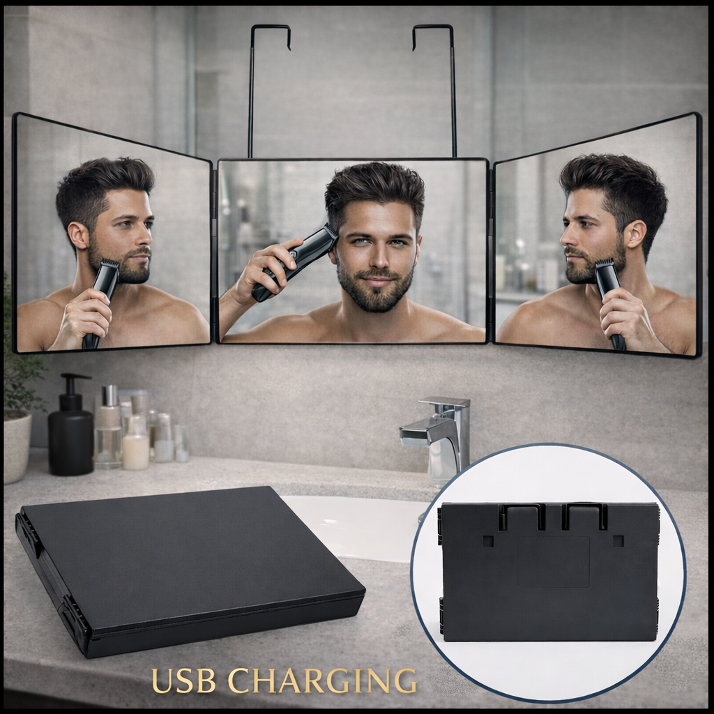 LED Folding Makeup Mirror