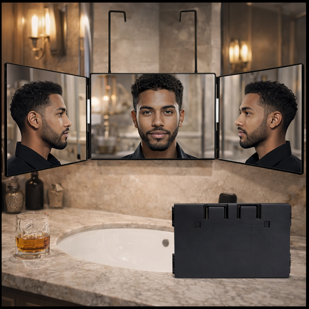 LED Folding Makeup Mirror