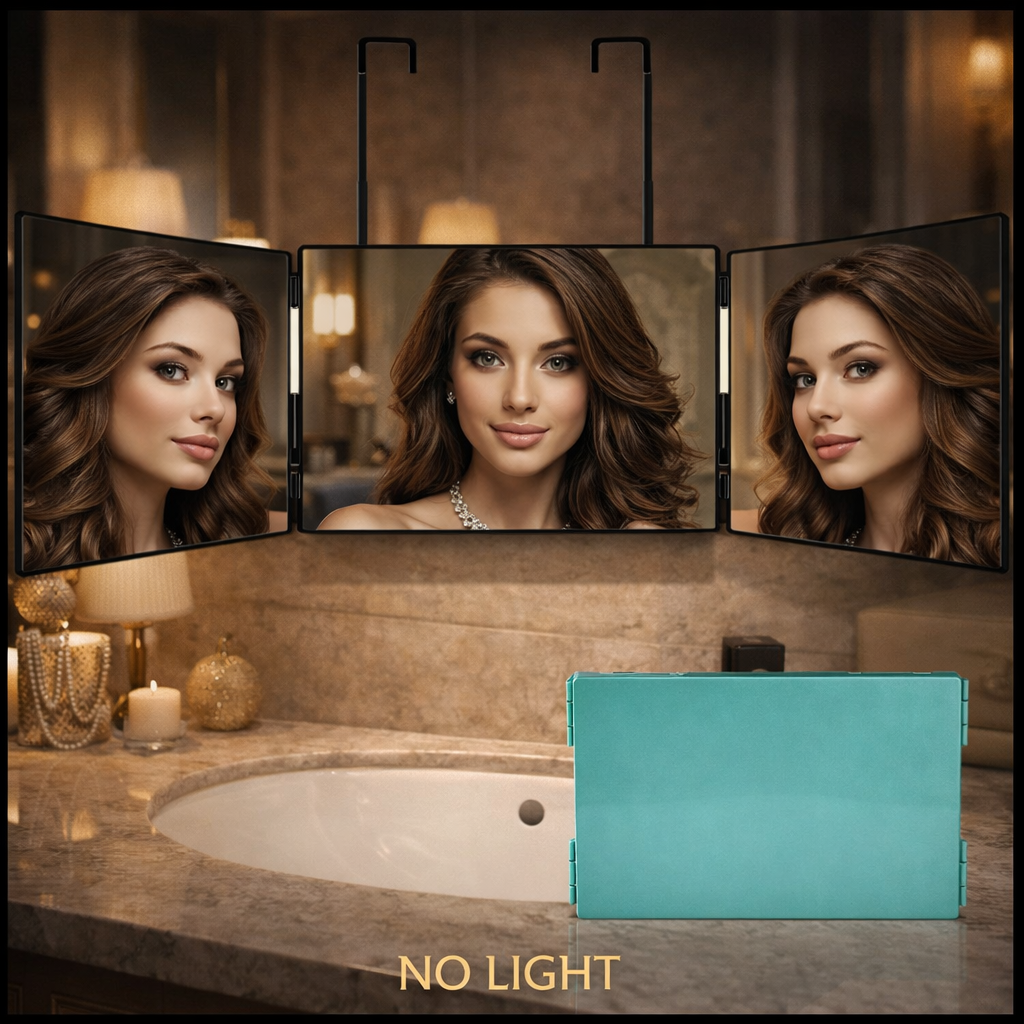 LED Folding Makeup Mirror
