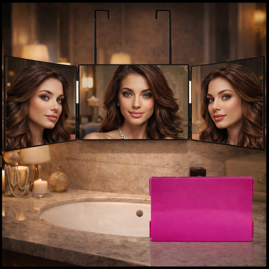 LED Folding Makeup Mirror