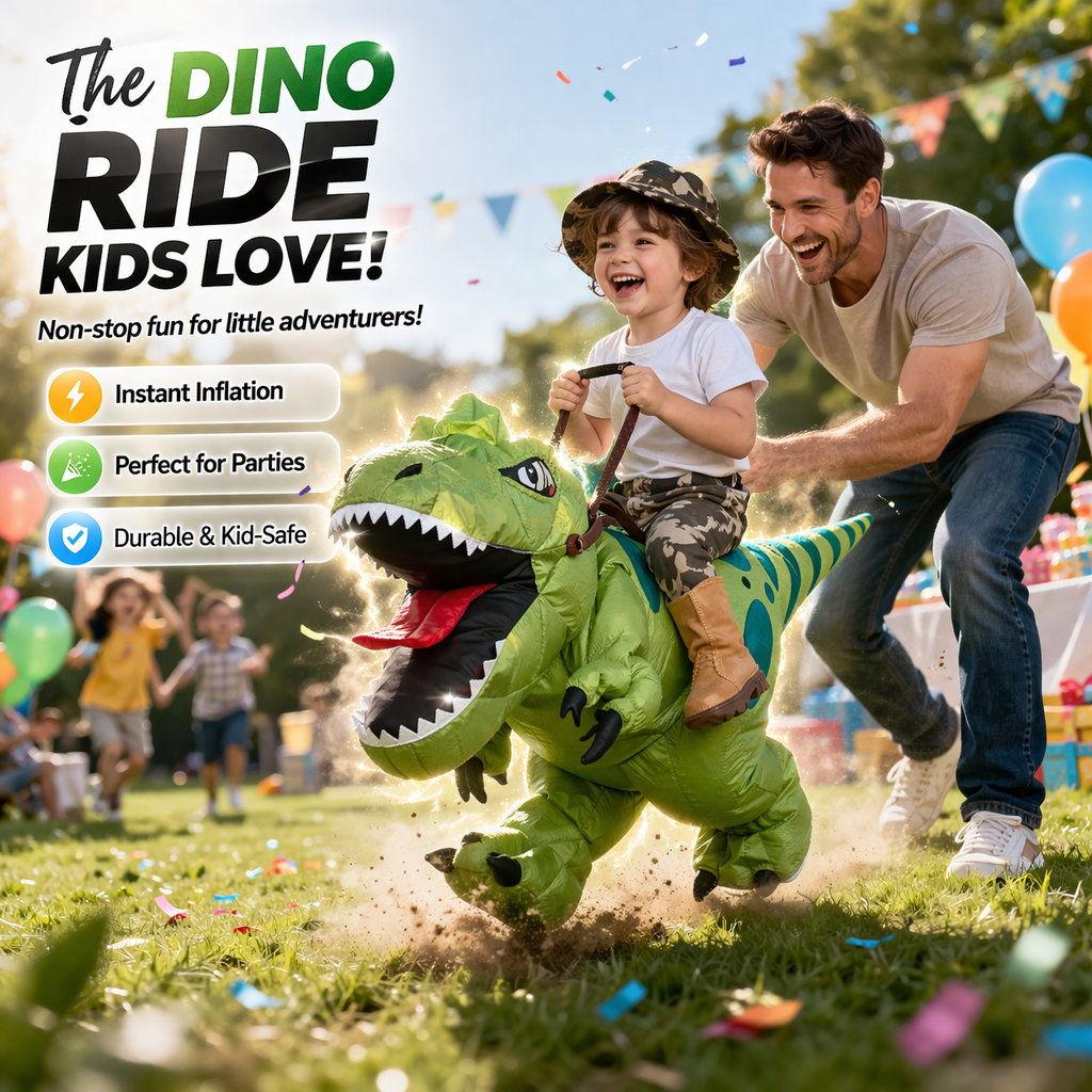Kids Inflatable T-Rex Costume