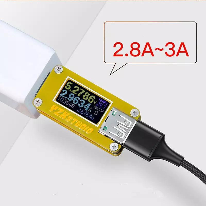 4-in-1 Multi Charging Cable 2 Pack - Phone/Type C/Micro USB, 4FT,