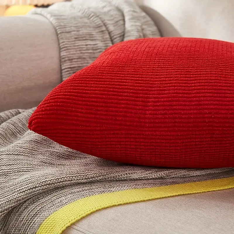 Solid Color Super Soft Flannel Pillowcase for Home Decor