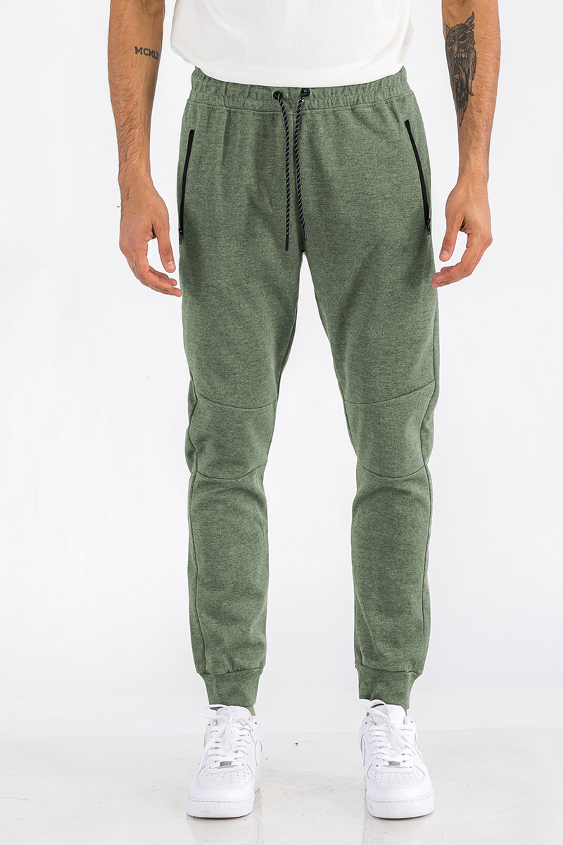 HEATHERED COTTON SWEATS J111