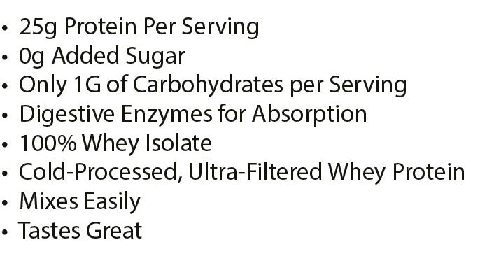 Pure Whey Isolate - Chocolate
