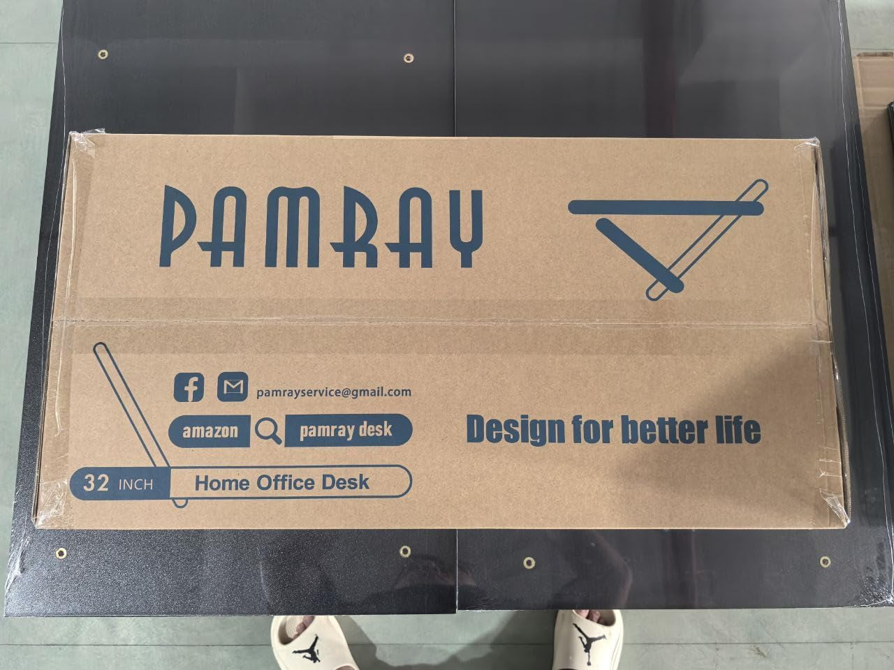 32 Inch Computer Desk For Small Spaces With Storage And Headphone Hook