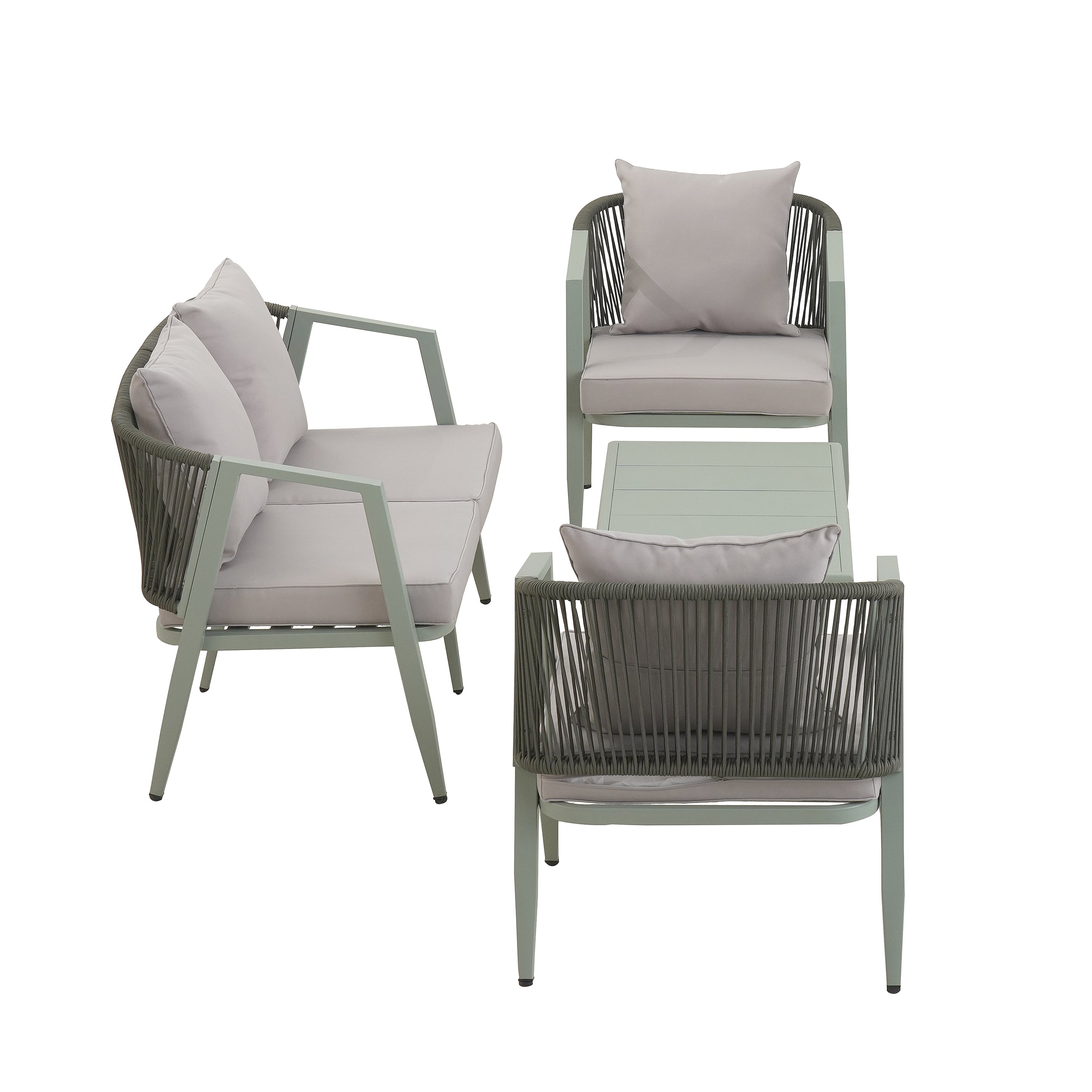 Durable and Comfortable Outdoor Seating Set,Suitable for Patios,