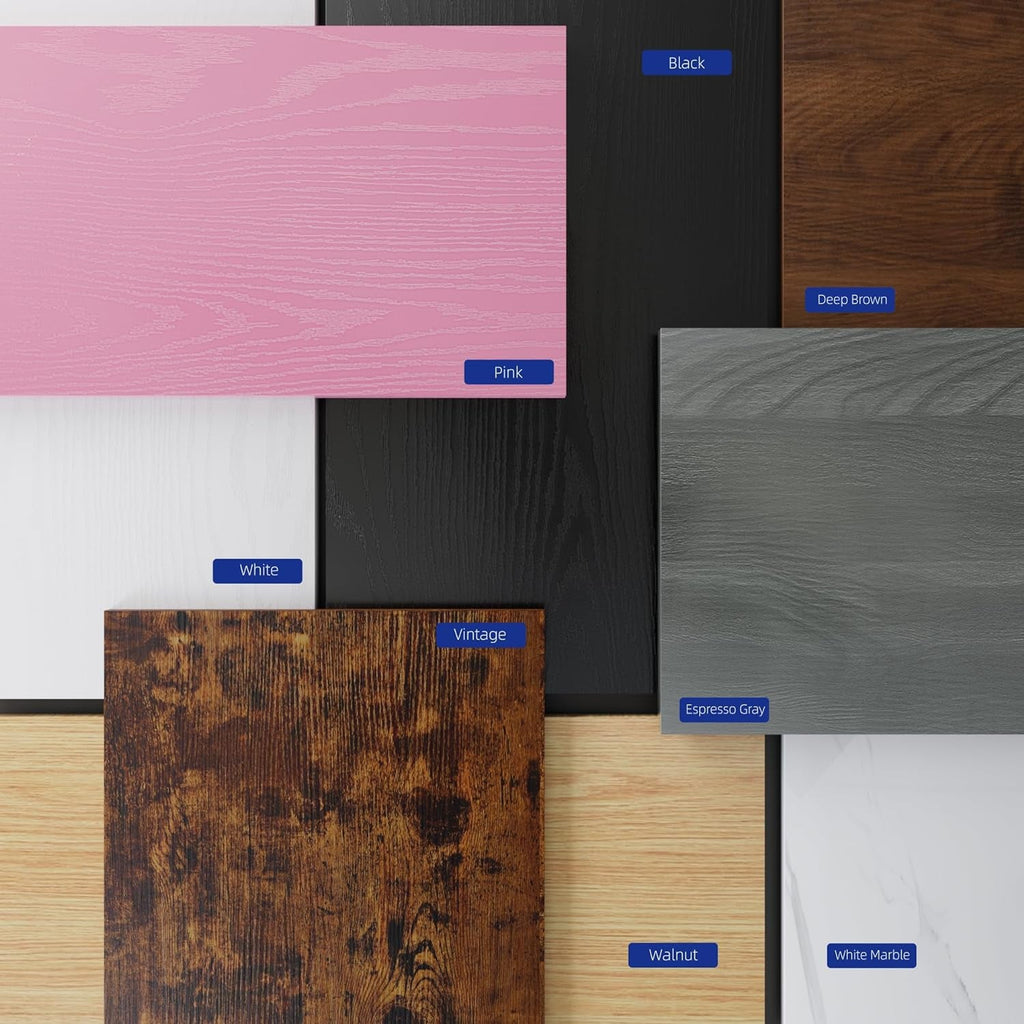 32 Inch Computer Desk For Small Spaces With Storage And Headphone Hook