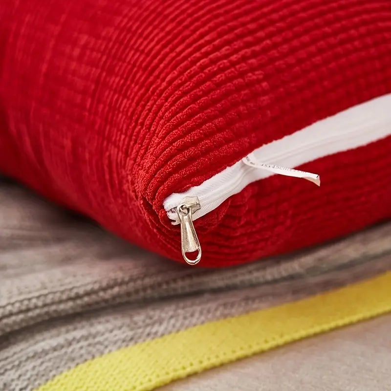 Solid Color Super Soft Flannel Pillowcase for Home Decor